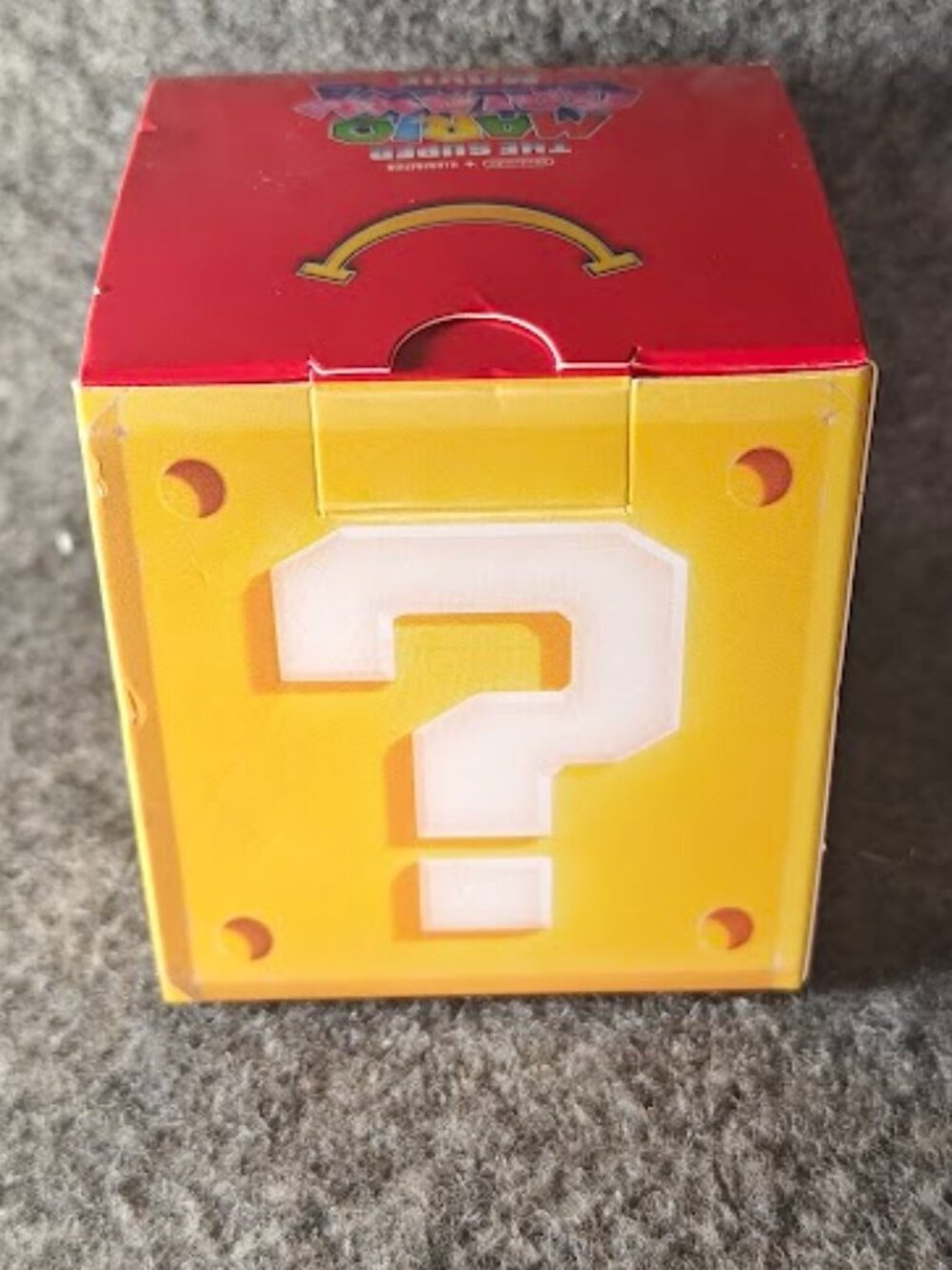 Super Mario Galaxy Movie Toy NEW 2026 McDonald’s Star on Question Block